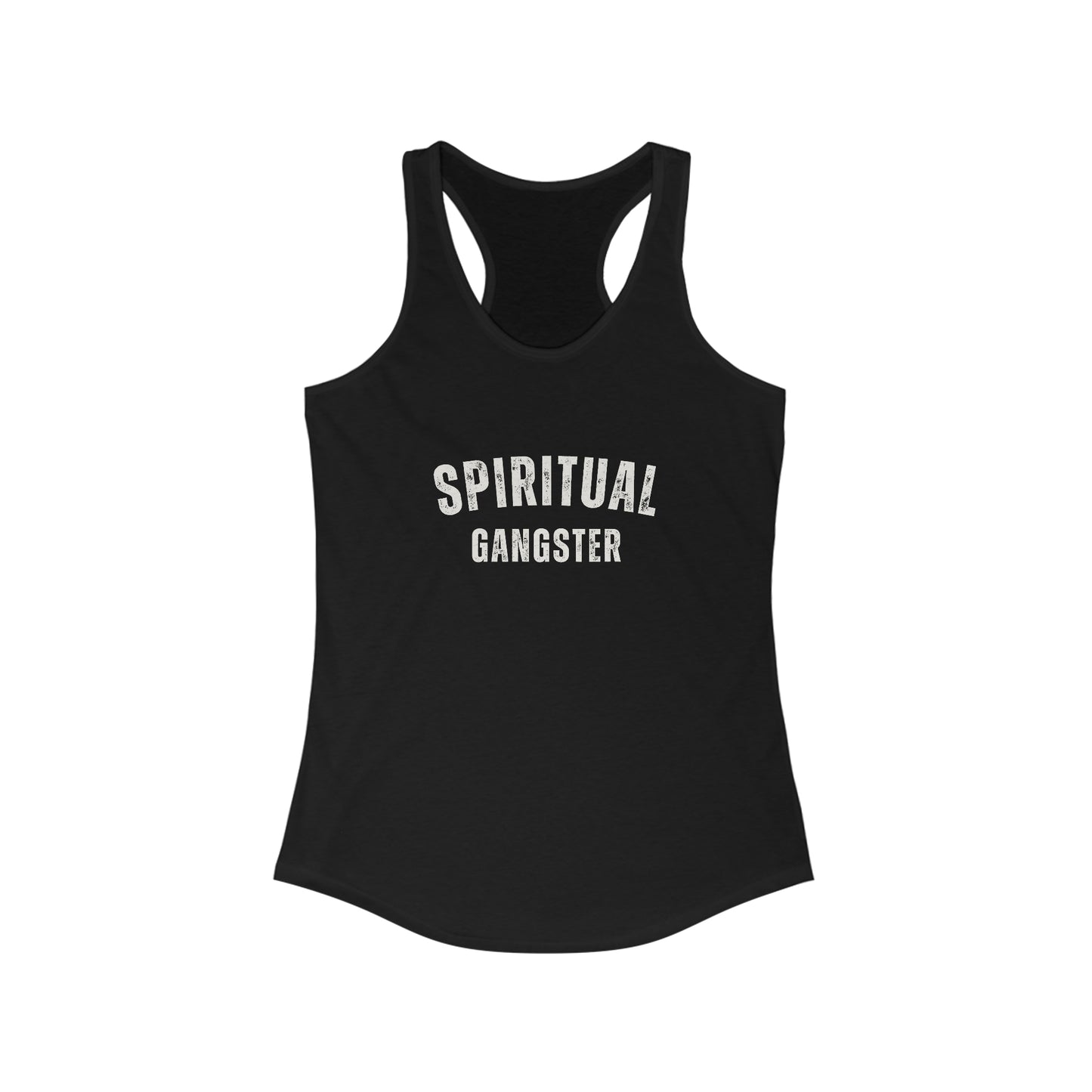 Ladies spiritual gangster tank top