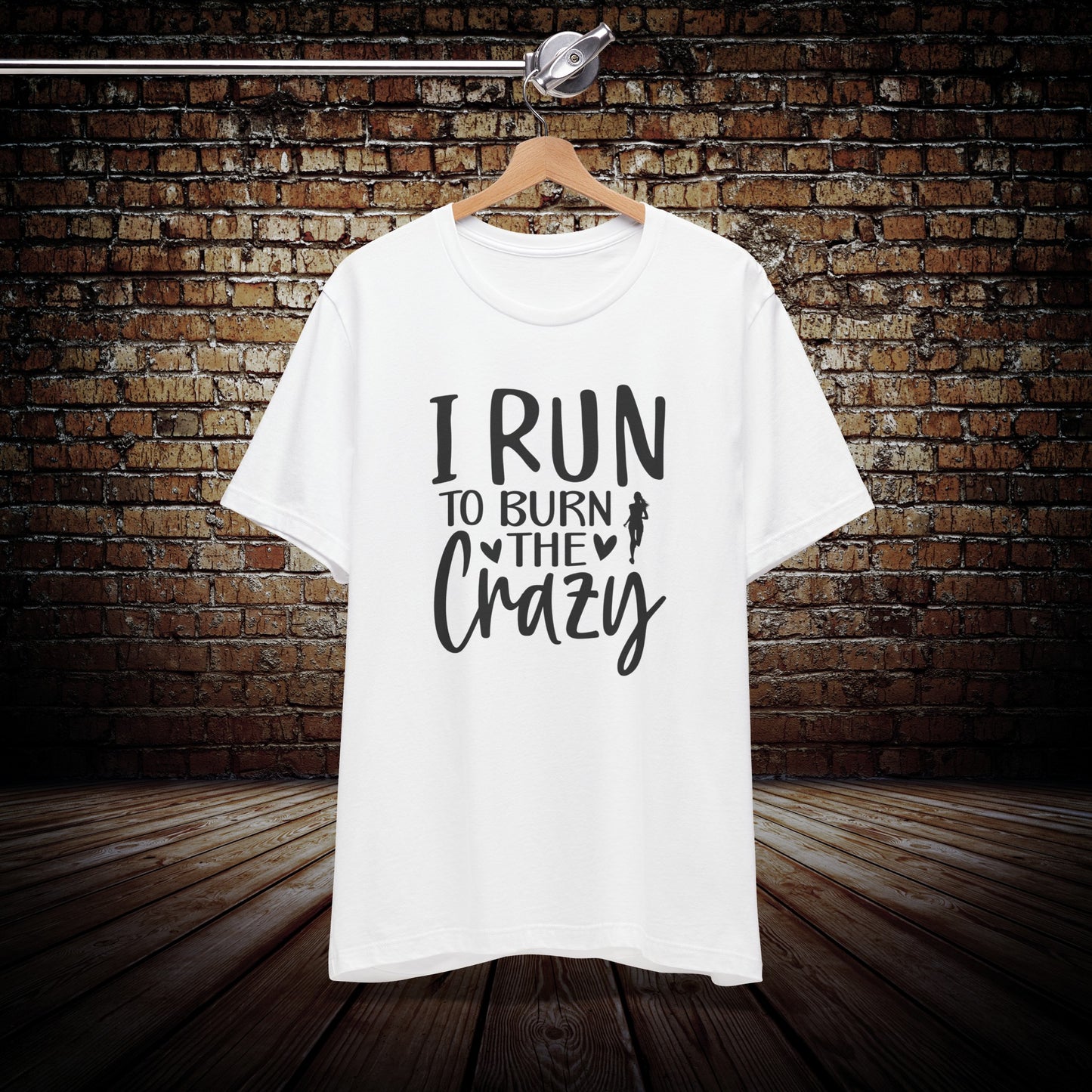 I run to burn the Crazy Graphic Tee