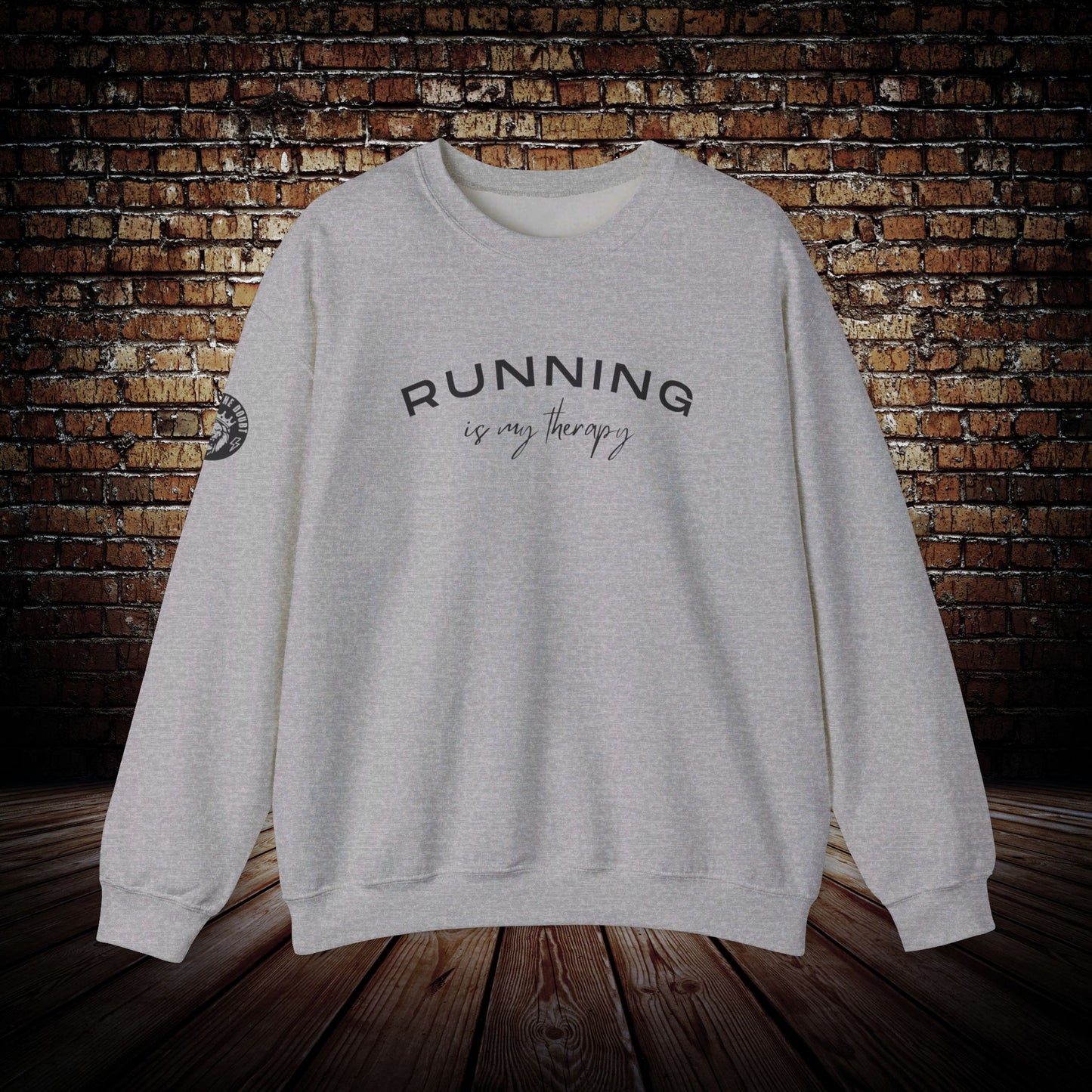 Outlast The Doubt Running is my therapy Sweatshirt