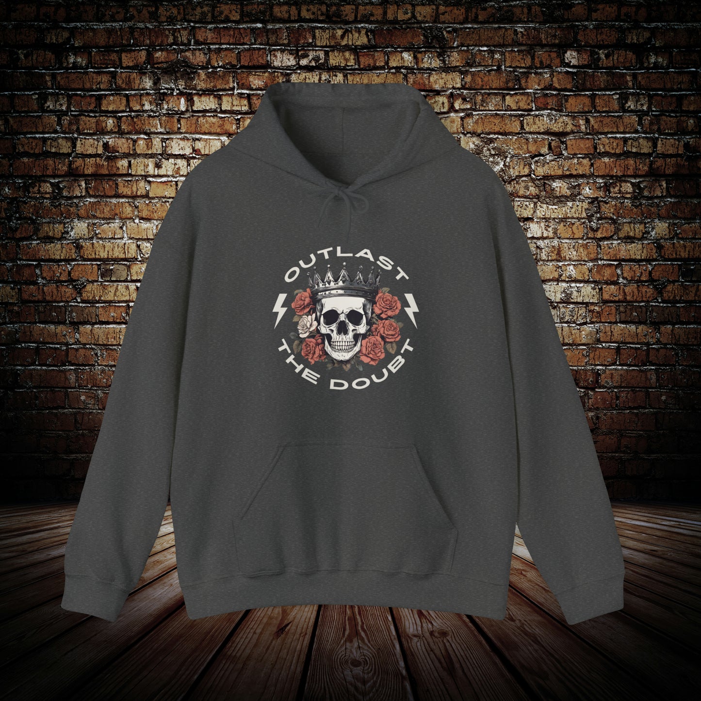 Skull and roses motivational shirt