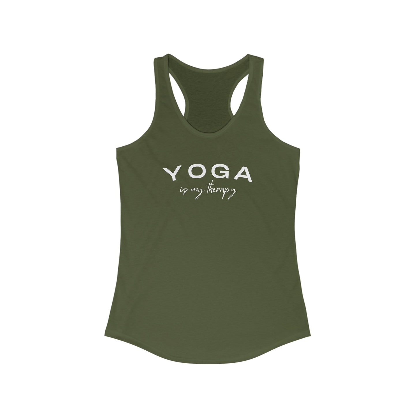 YOGA is my therapy Tank Top