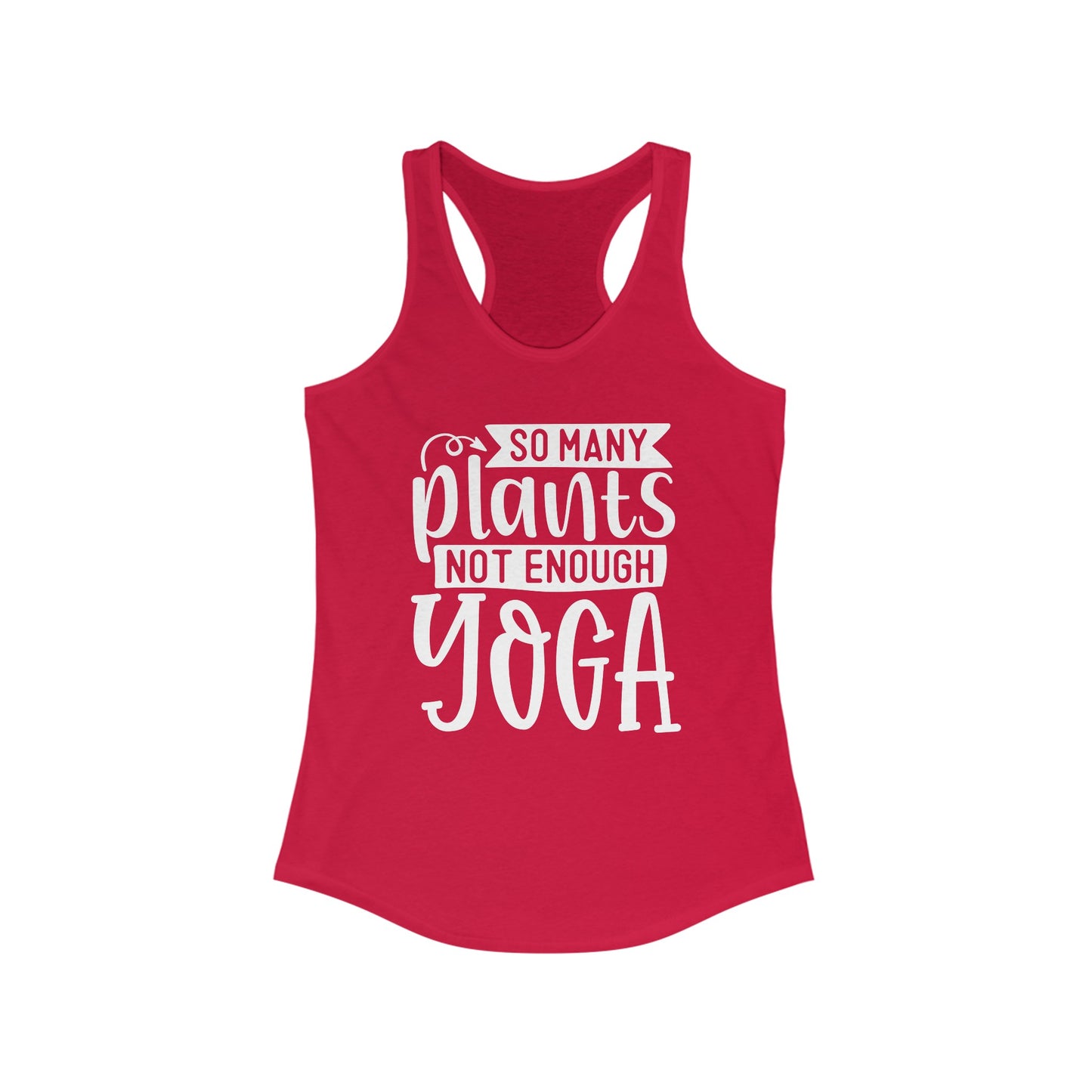 So many plants, not enough Yoga Tank Top