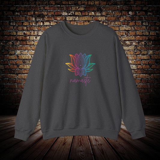 Rainbow Namaste Unisex Sweatshirt