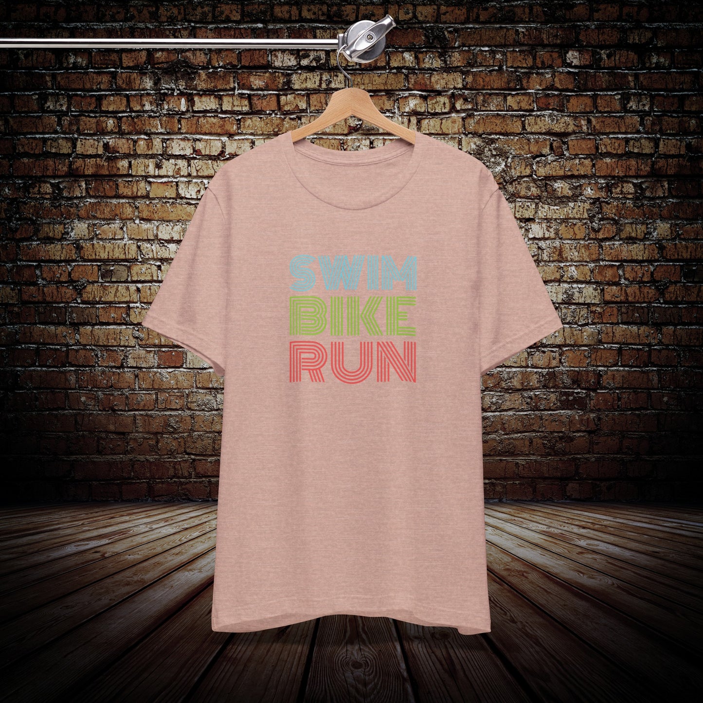 Neon triathlon T-shirt