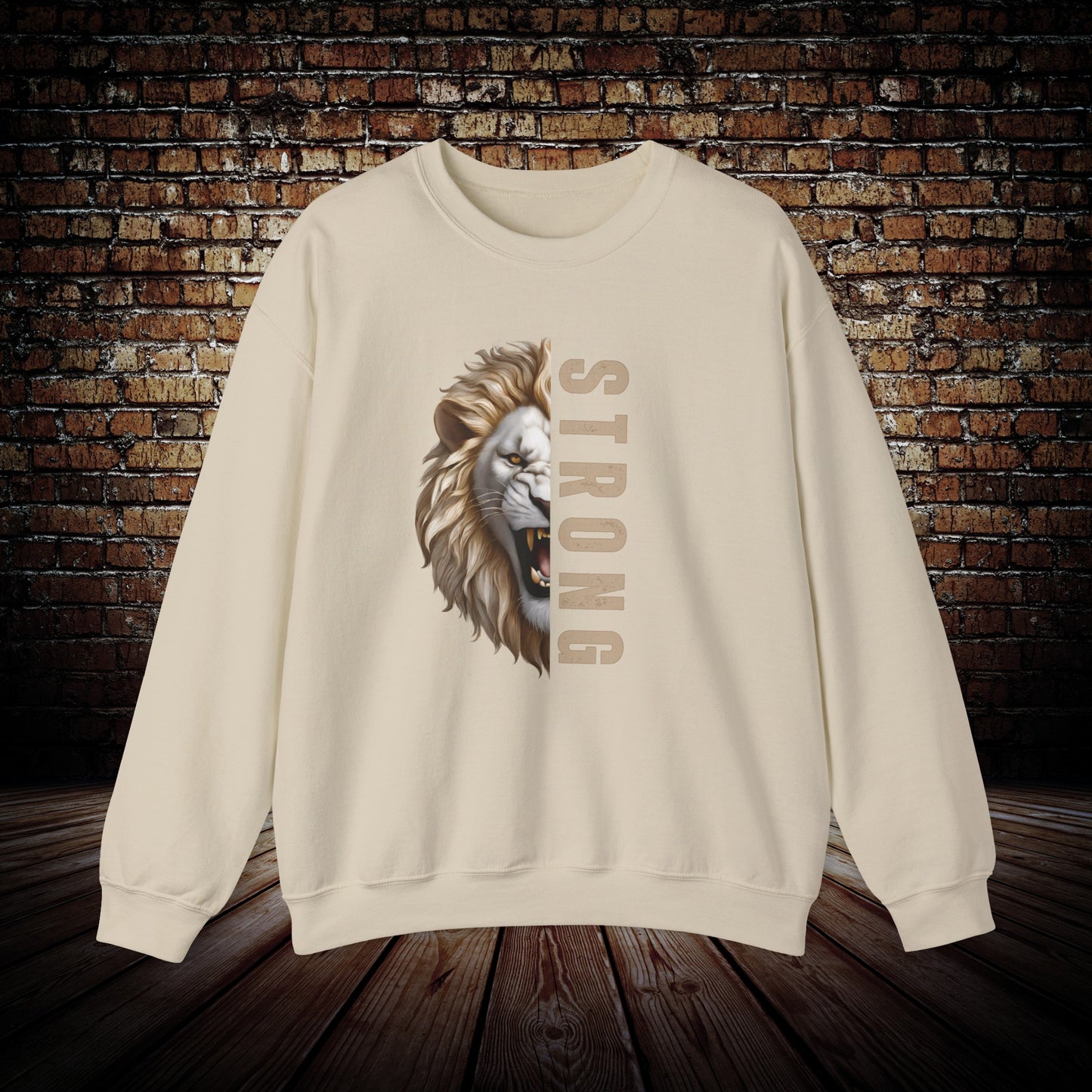 Strong like a lion motivational Sweatshirt