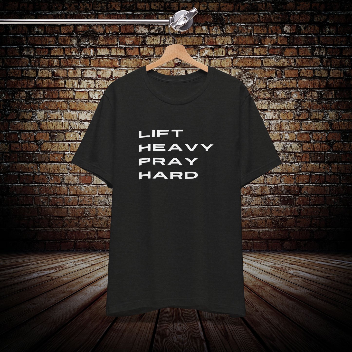 Lift Heavy Pray Hard Graphic Tee