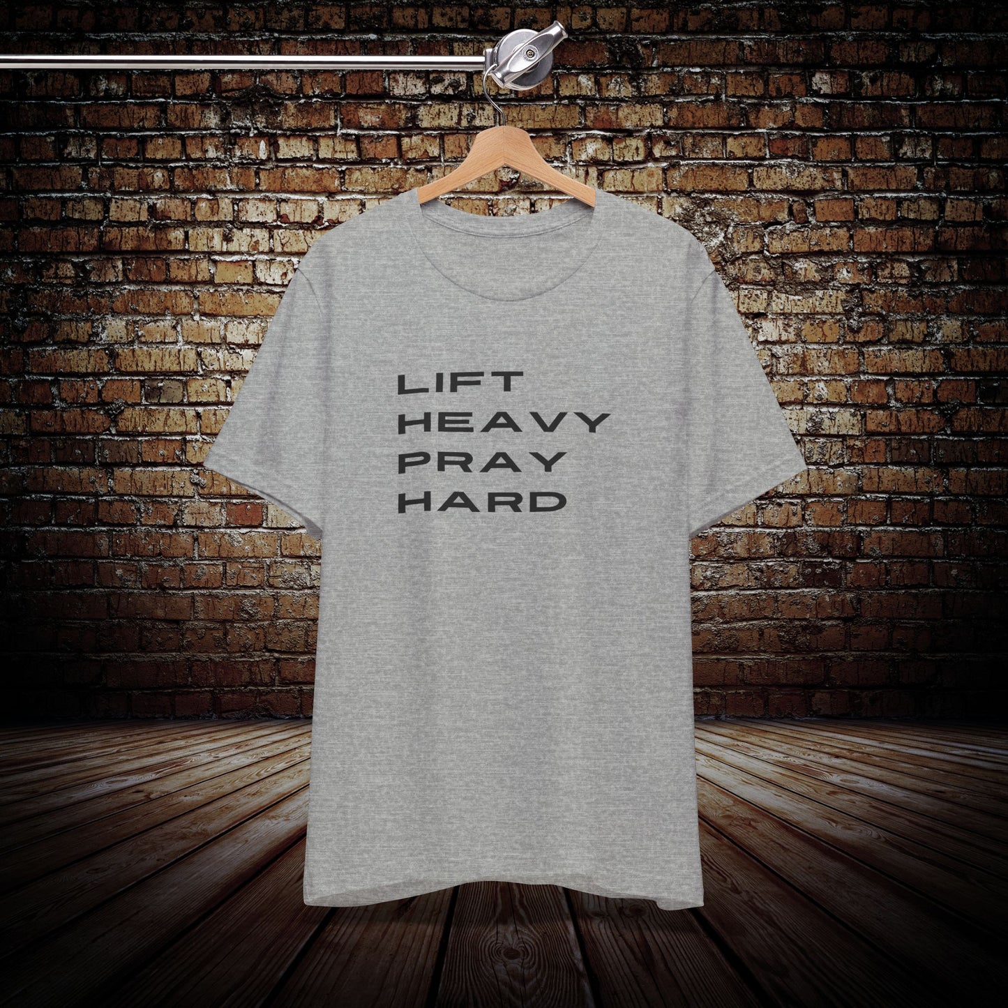 Lift Heavy Pray Hard Graphic Tee