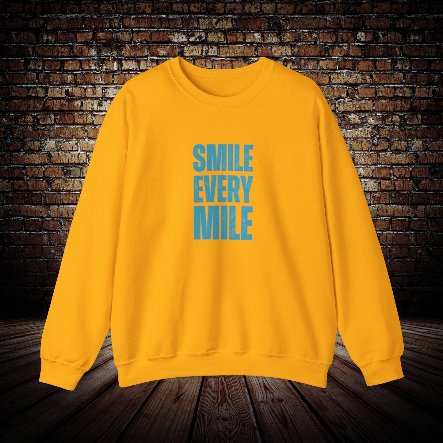 Smile Every Mile Running sweatshirt