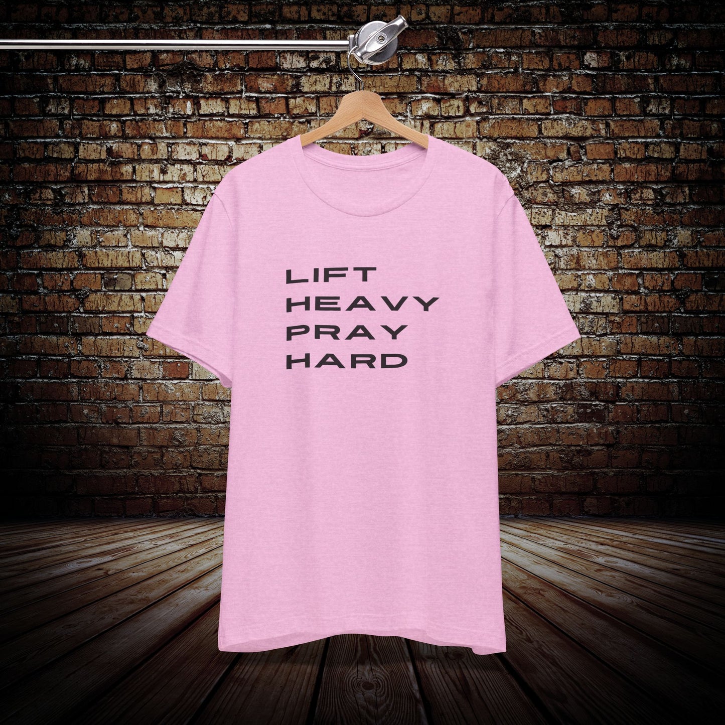 Lift Heavy Pray Hard Graphic Tee