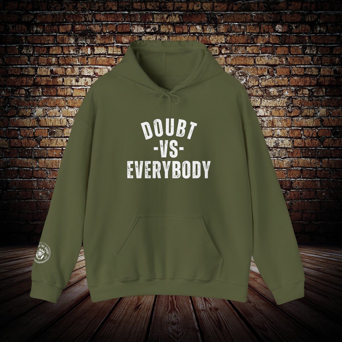 Outlast The Doubt - Doubt -vs- Everybody Hoodie