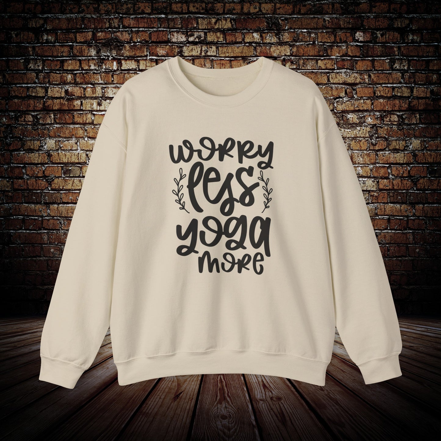 Worry Less Yoga More Sweatshirt