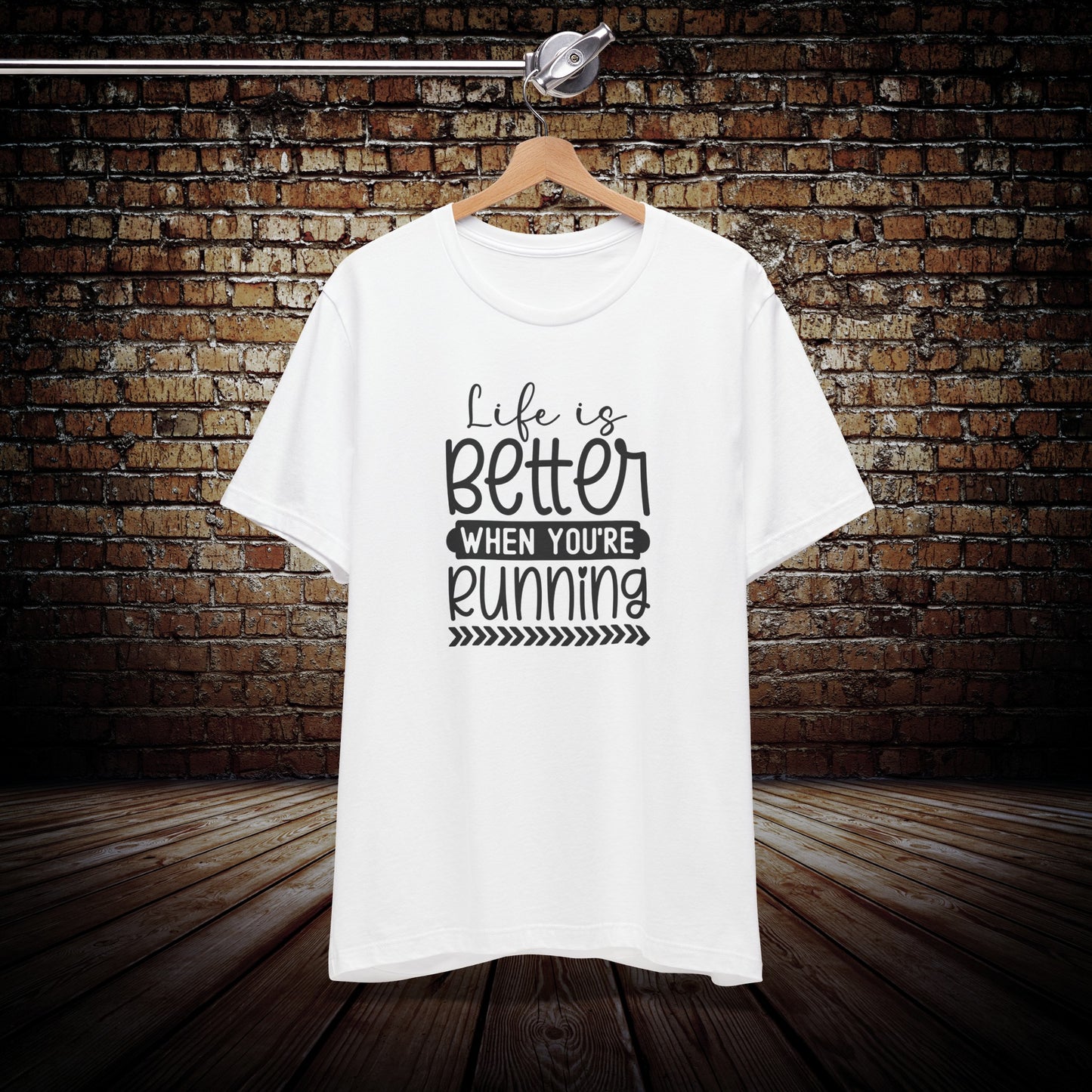 Life is better running Graphic Tee