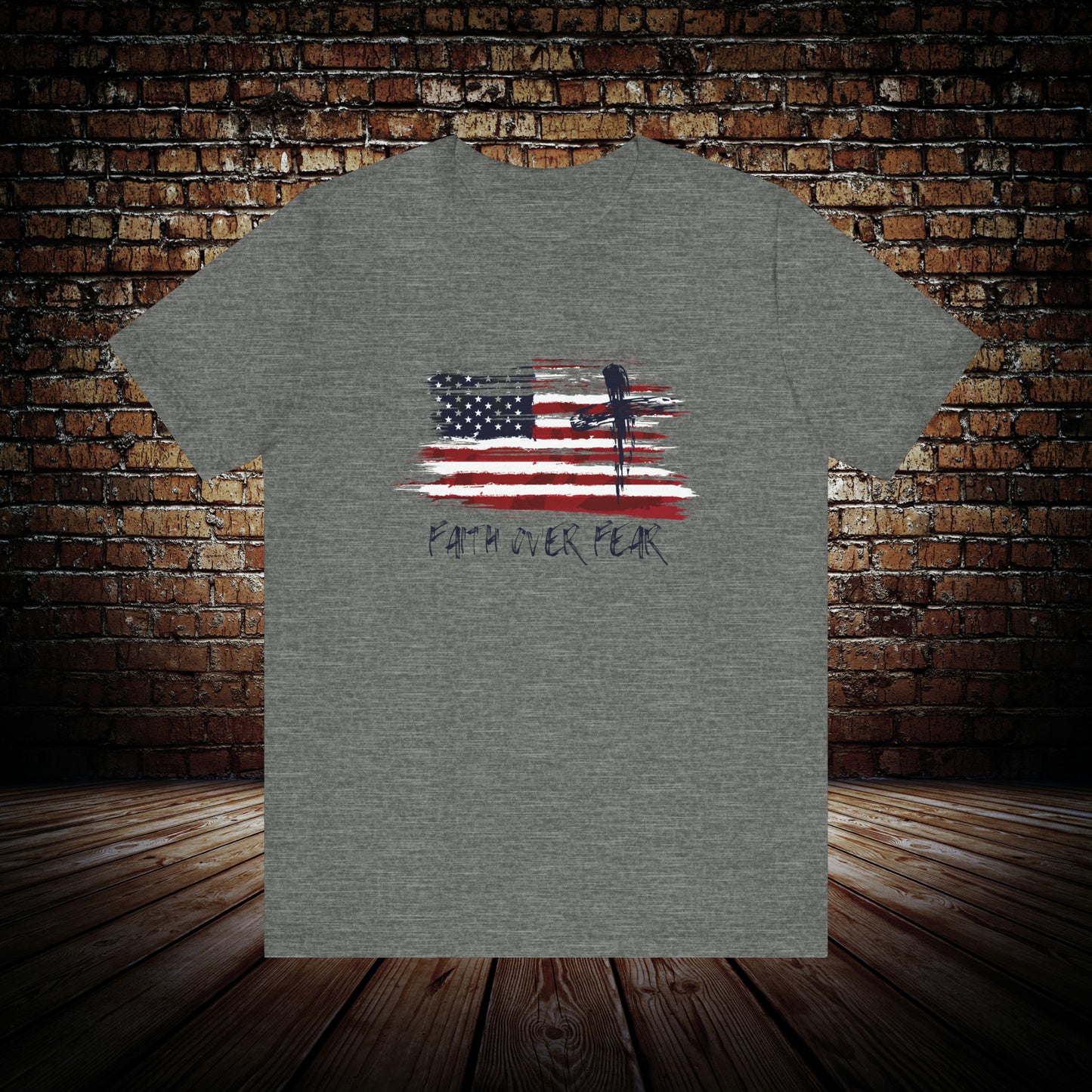 Old Glory Cross Unisex T-Shirt