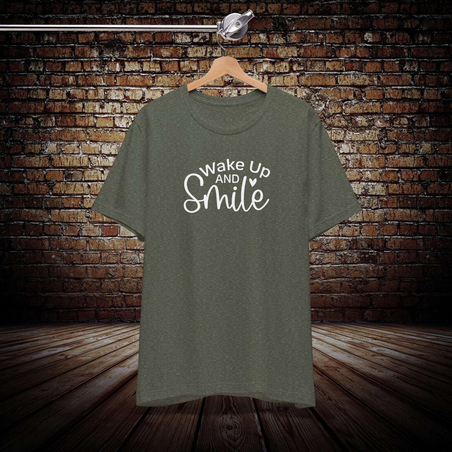 Wake up and smile Graphic Tee