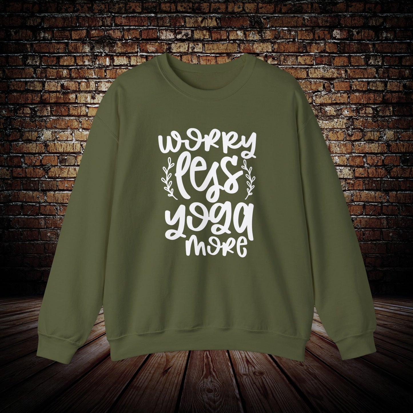 Worry Less Yoga More Sweatshirt