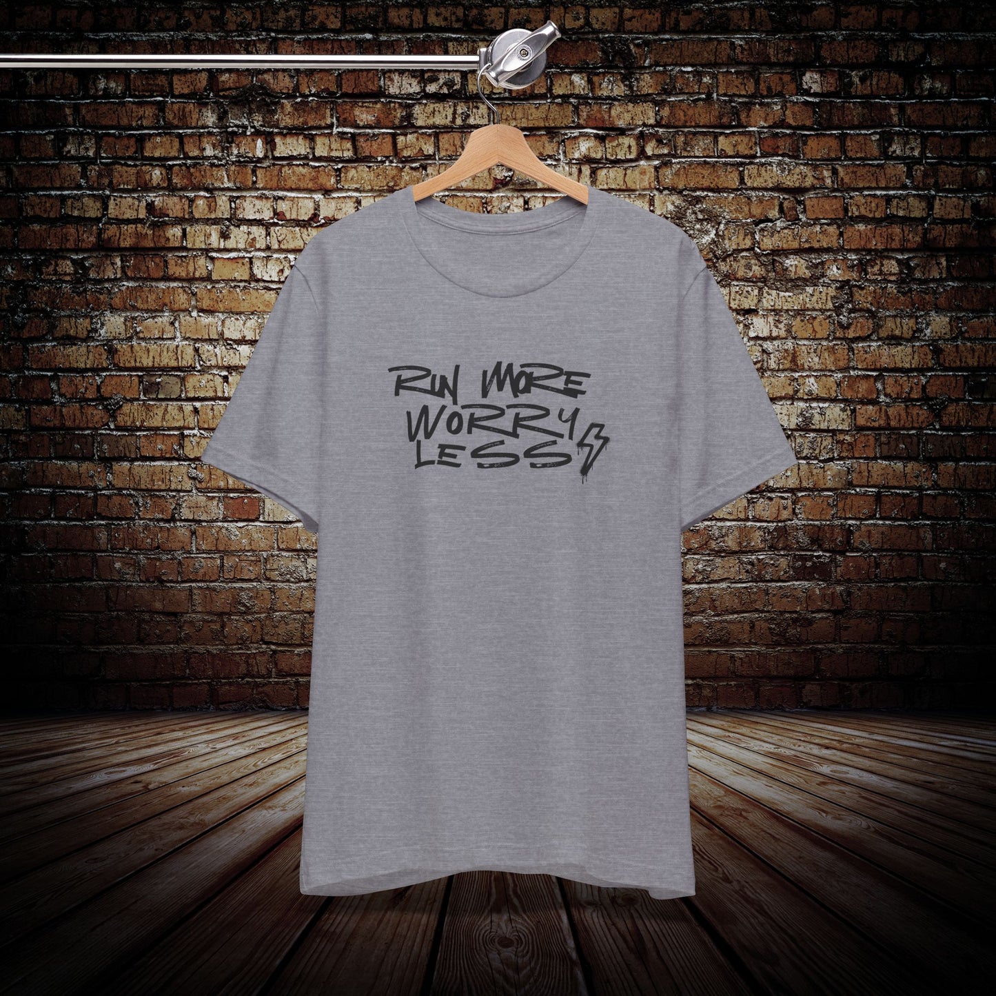 Run more worry less Graphic Tee