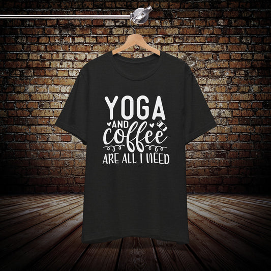 Yoga and coffee shirt