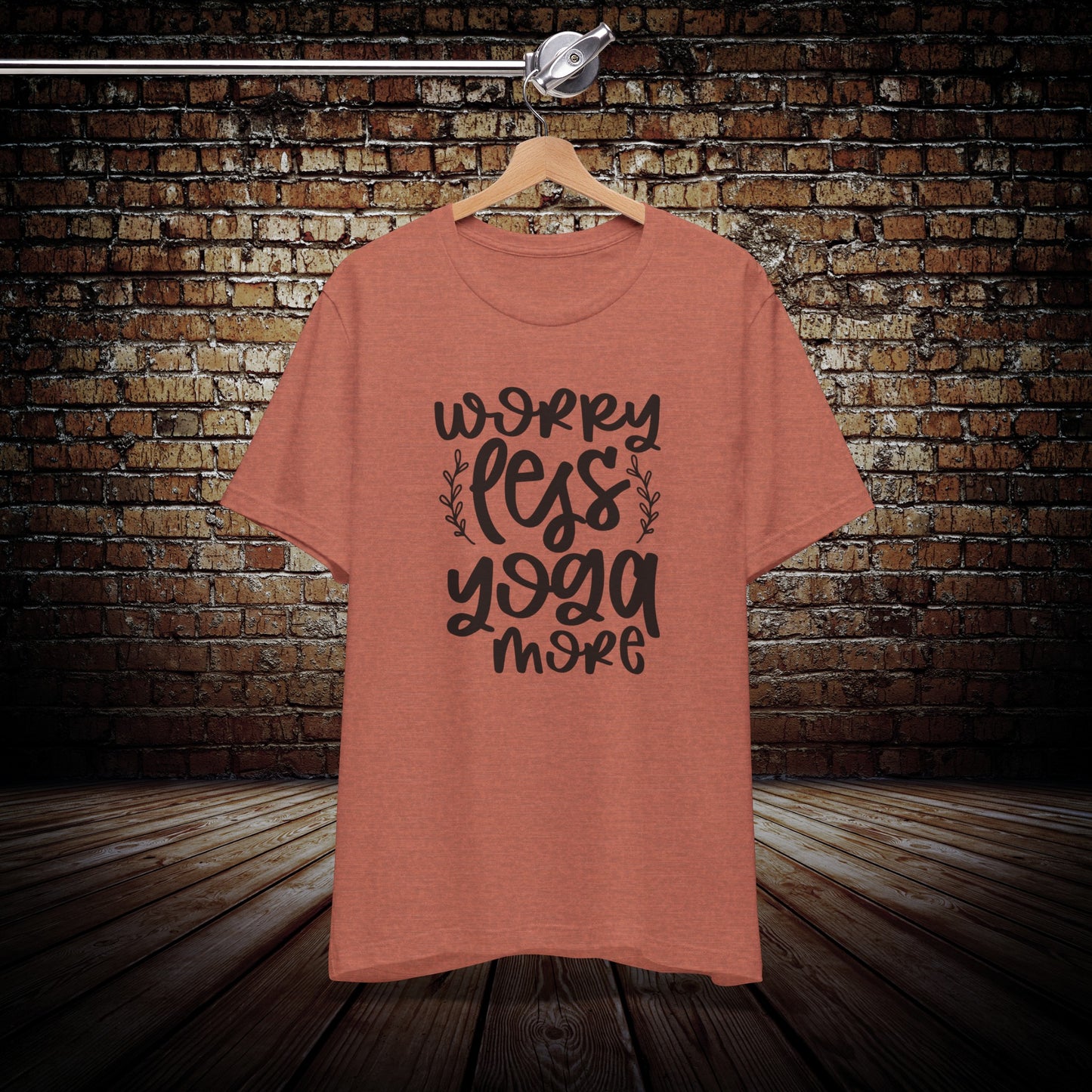 Worry Less Yoga More Graphic Tee