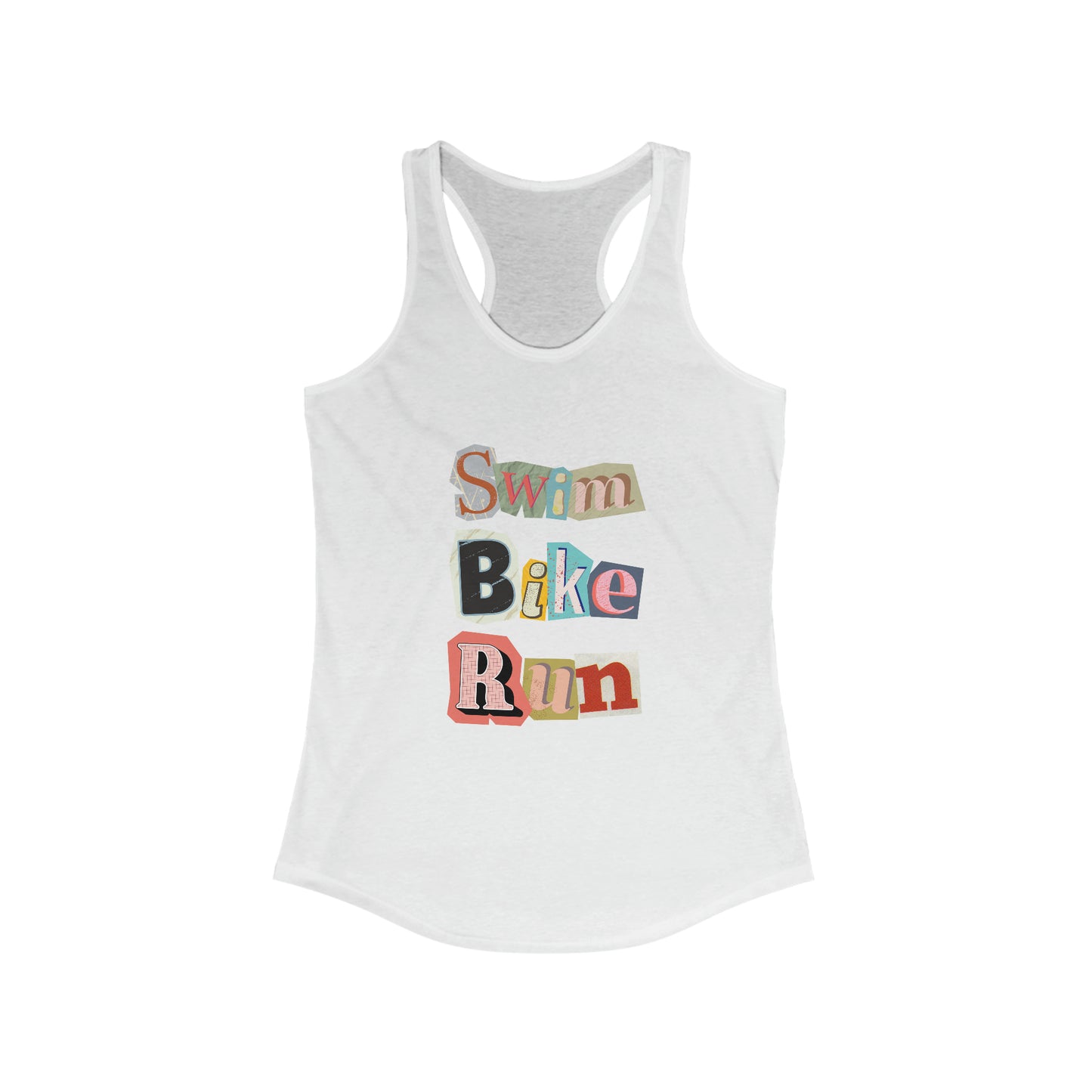 Trendy Triathlon workout tank Gym tank top