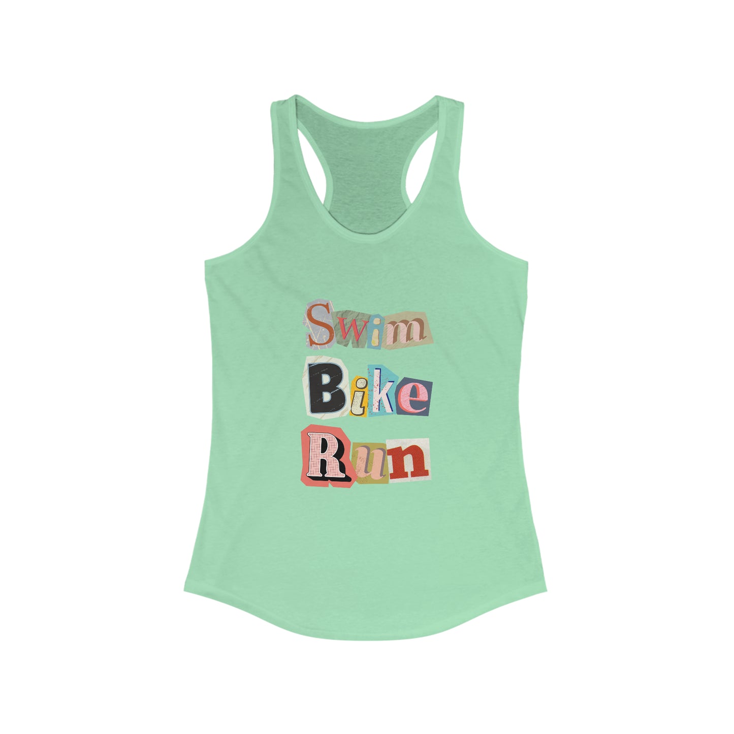 Trendy Triathlon workout tank Gym tank top