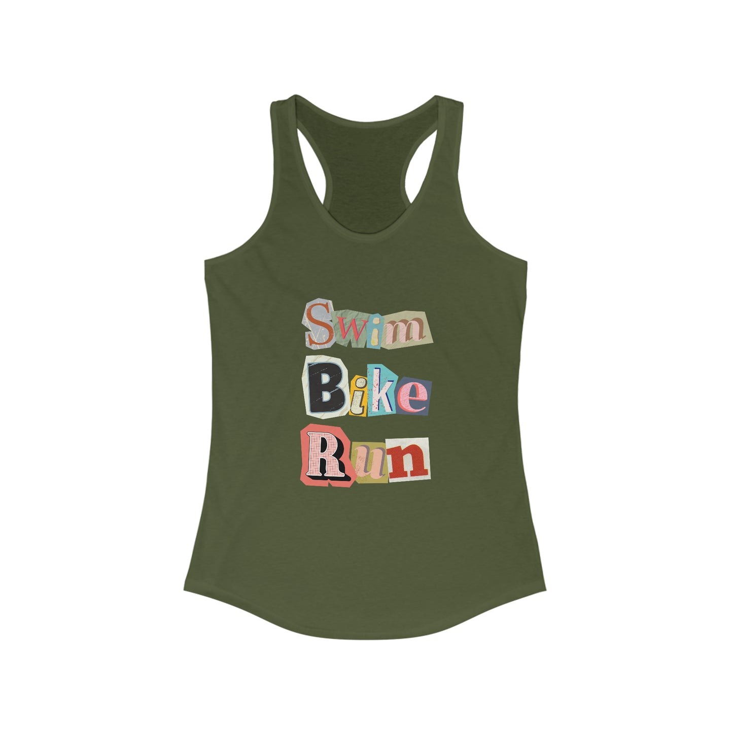 Trendy Triathlon workout tank Gym tank top