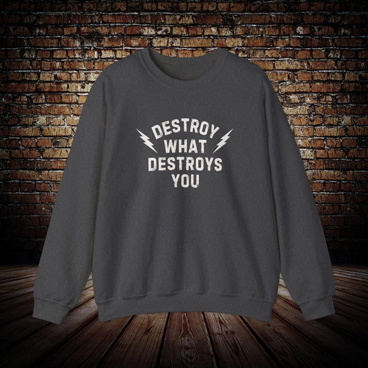Destroy What Destroys You Unisex Sweatshirt