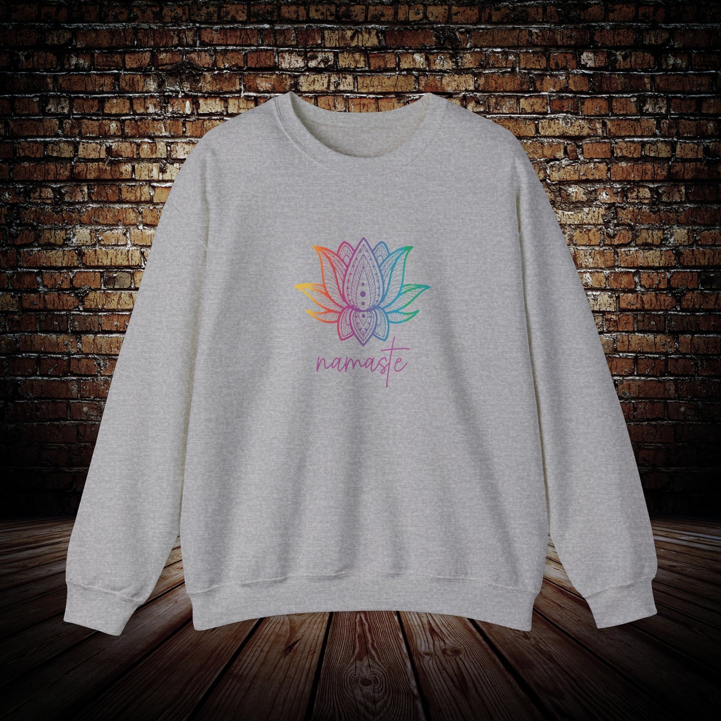 Rainbow Namaste Unisex Sweatshirt