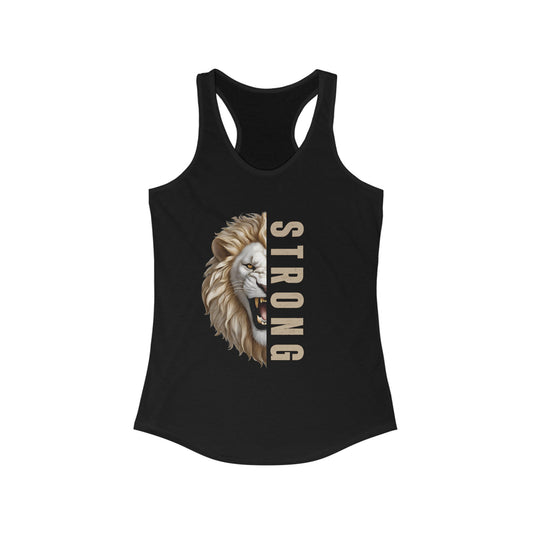 Strong like a lion tank top