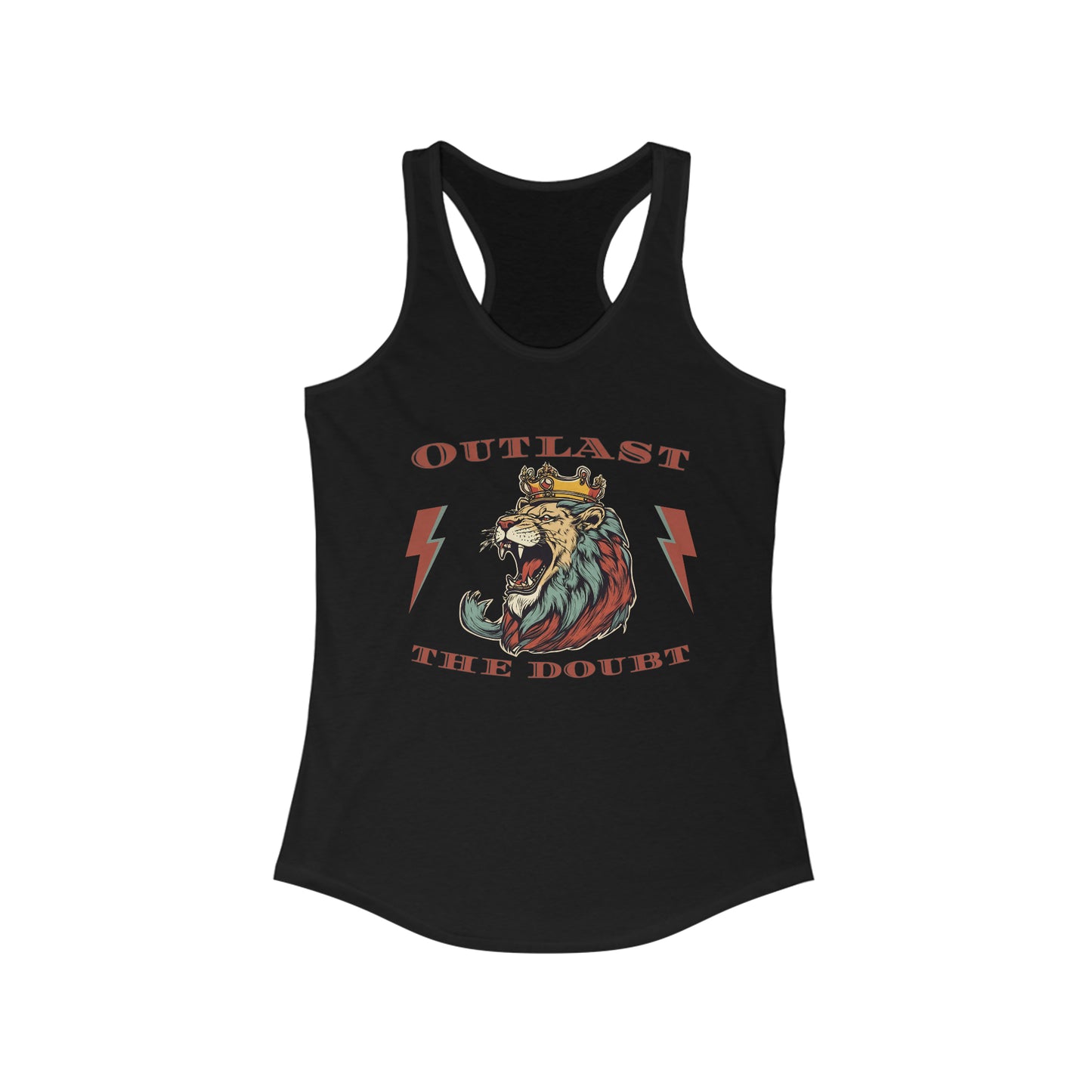 Motivational Lion tank top