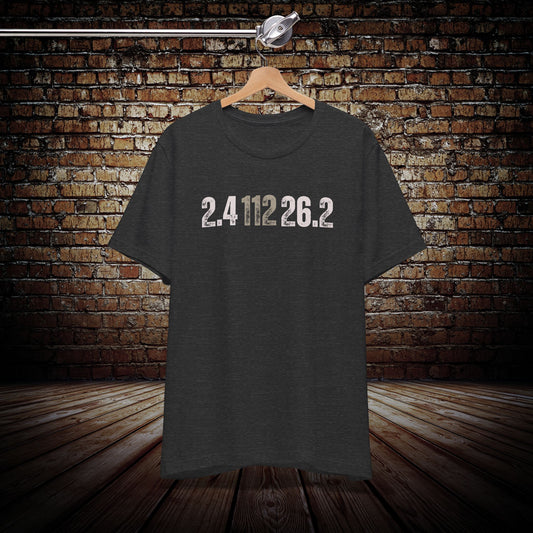 Ironman by the numbers Graphic Tee