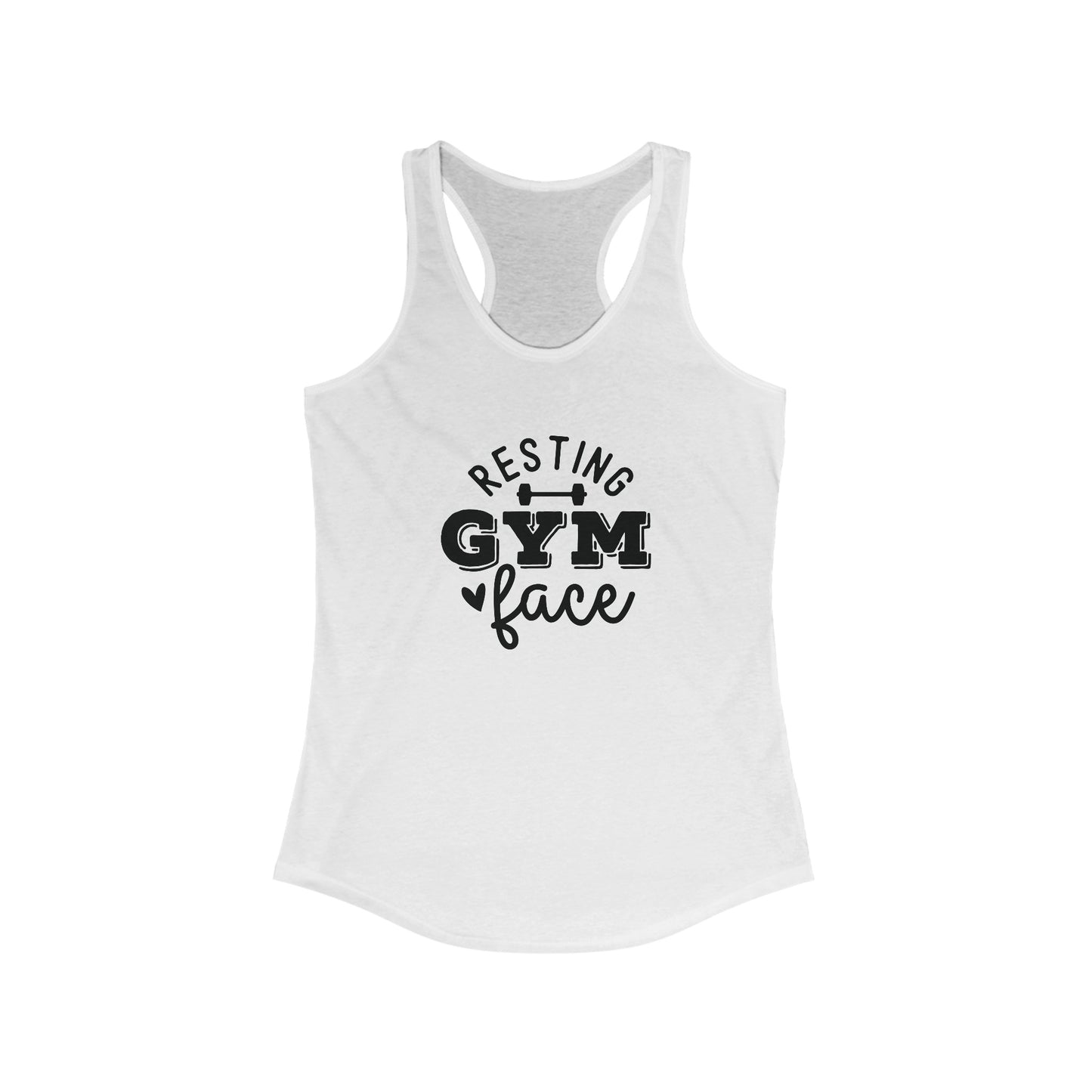 Resting Gym Face Tank Top