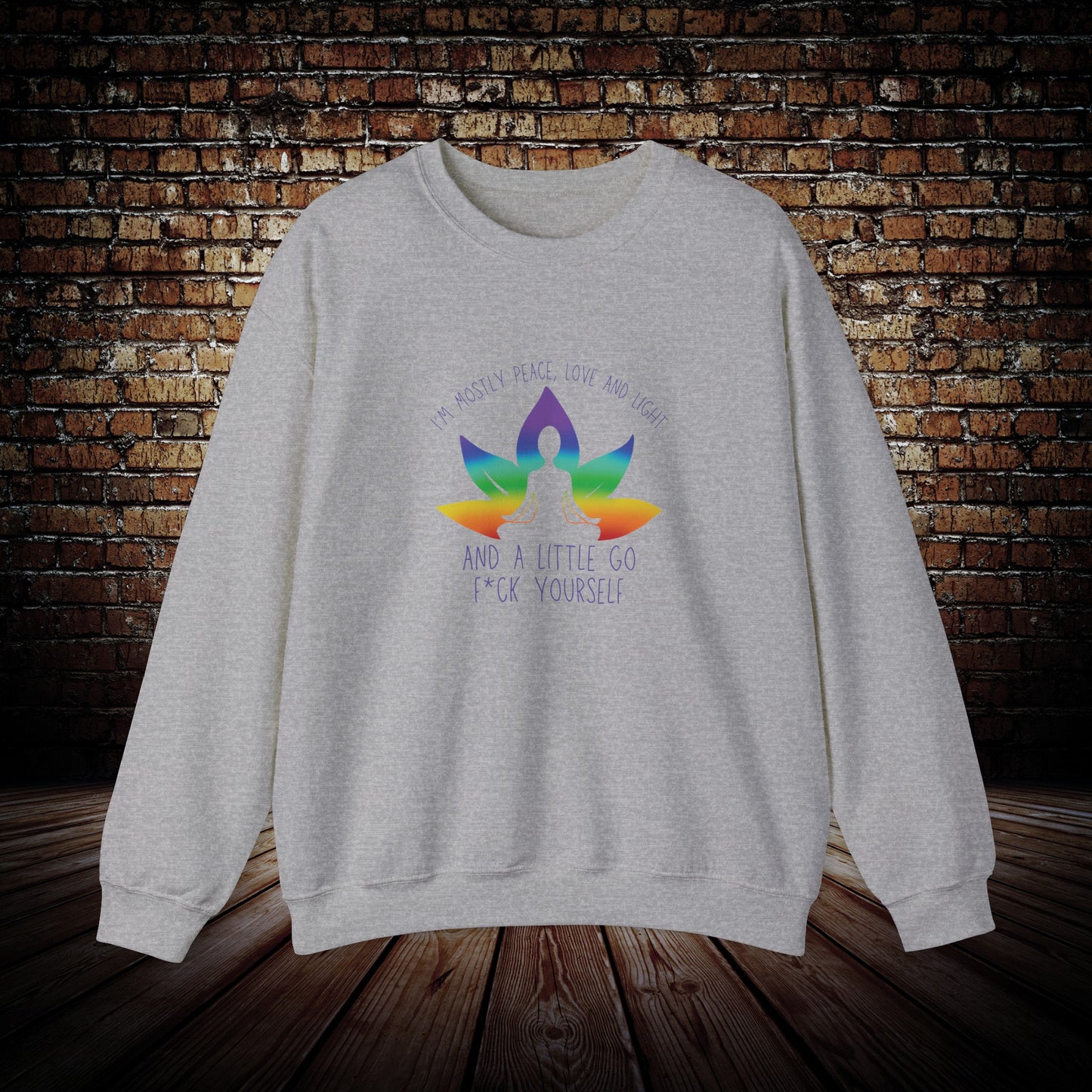 Mostly peace and love - Unisex Sweatshirt