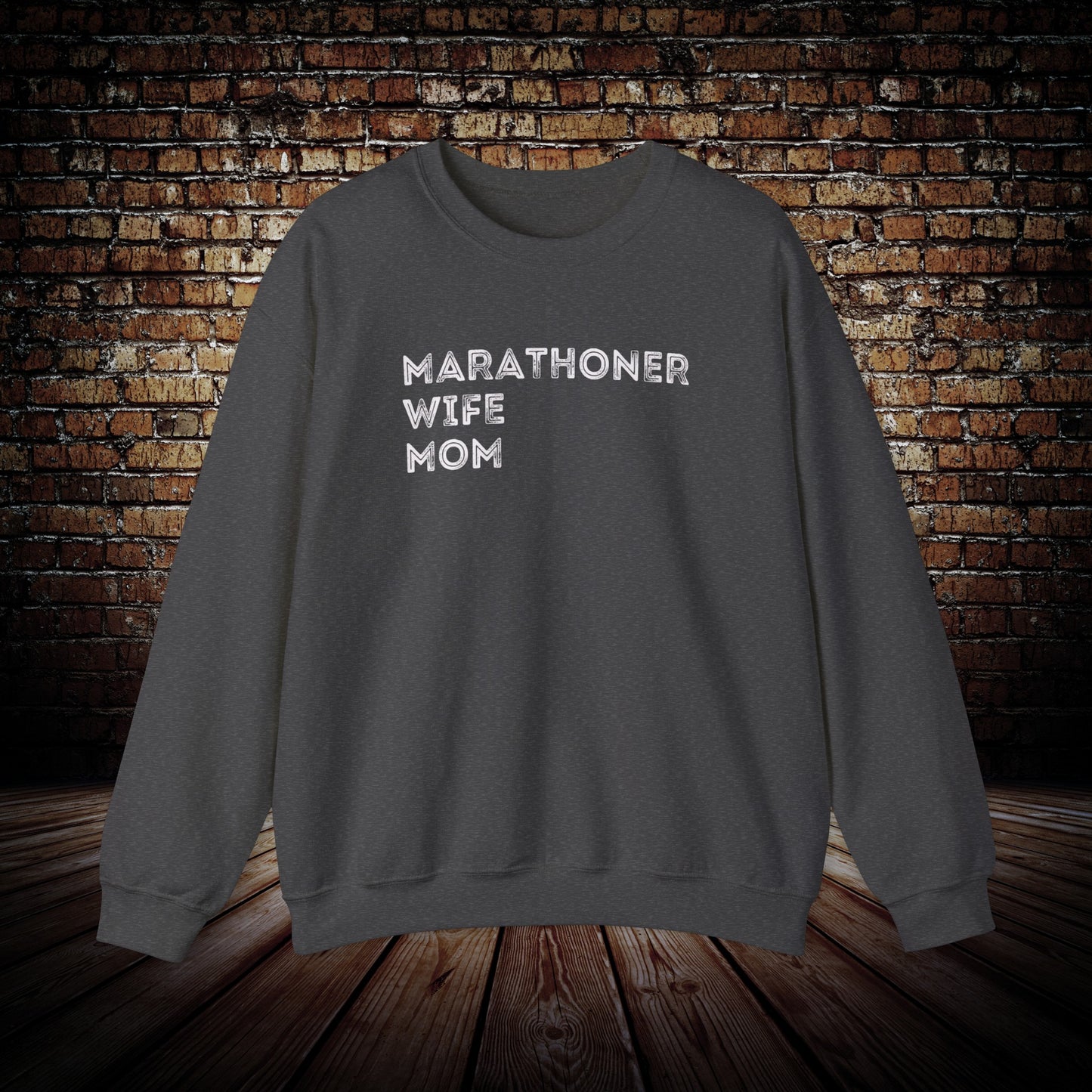 Marathoner Wife Mom Shirt