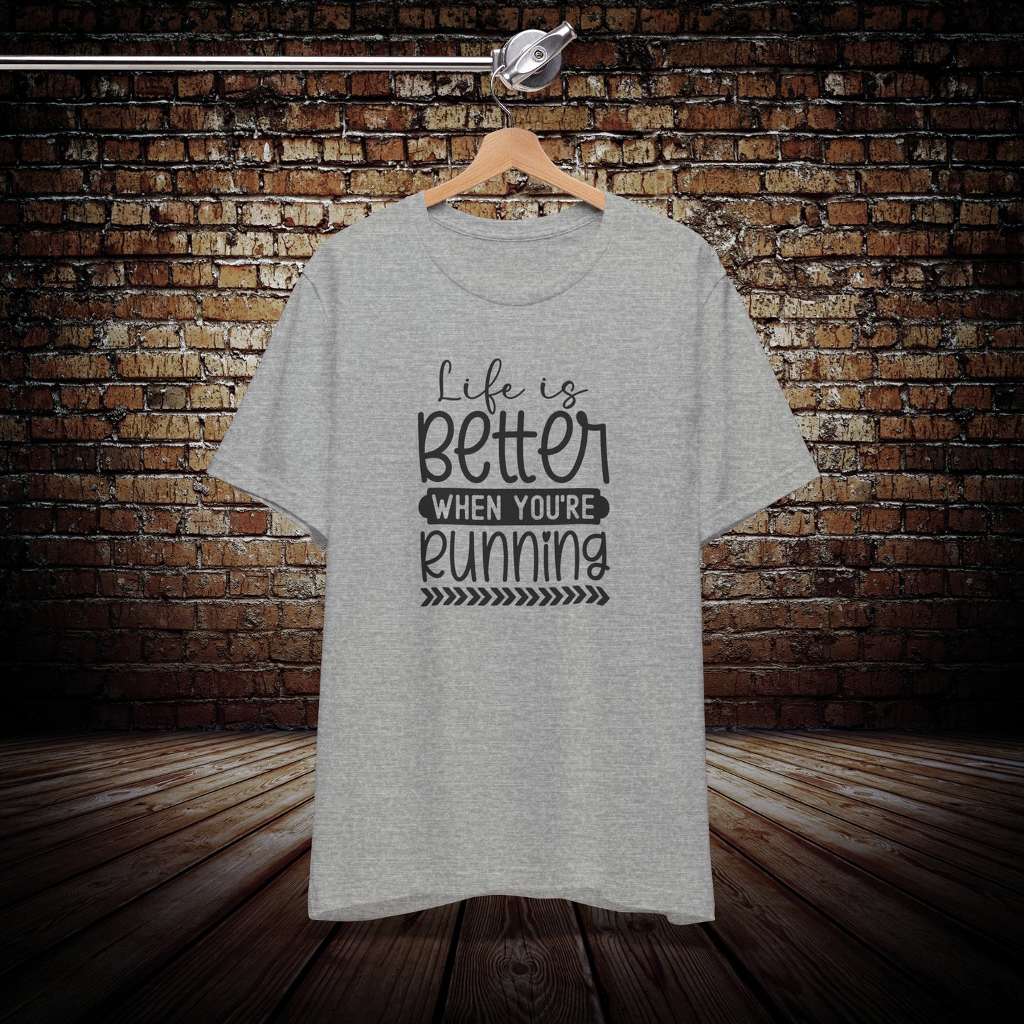 Life is better running Graphic Tee