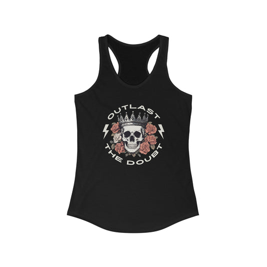 Skull and roses tank top