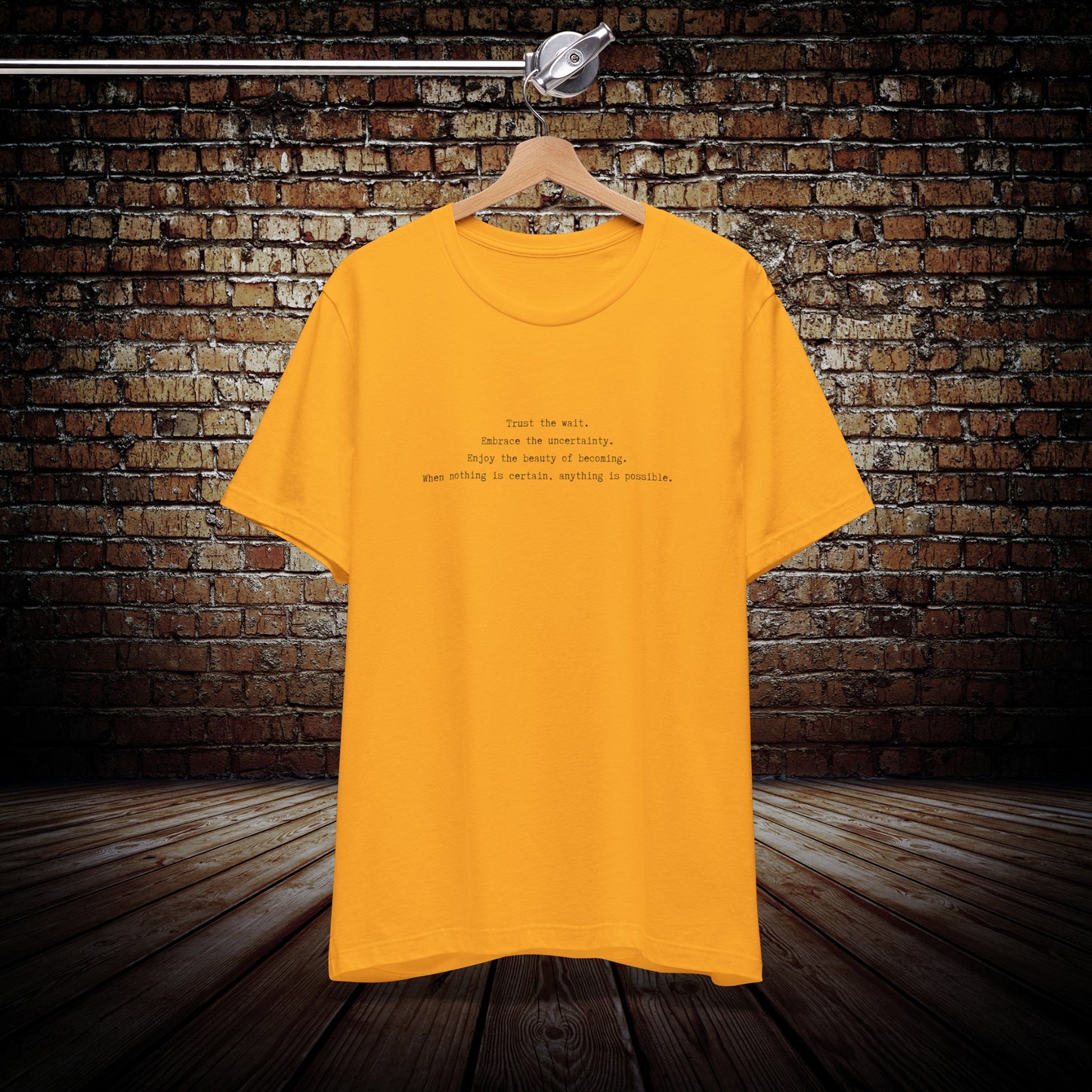 Anything is possible motivational t-shirt