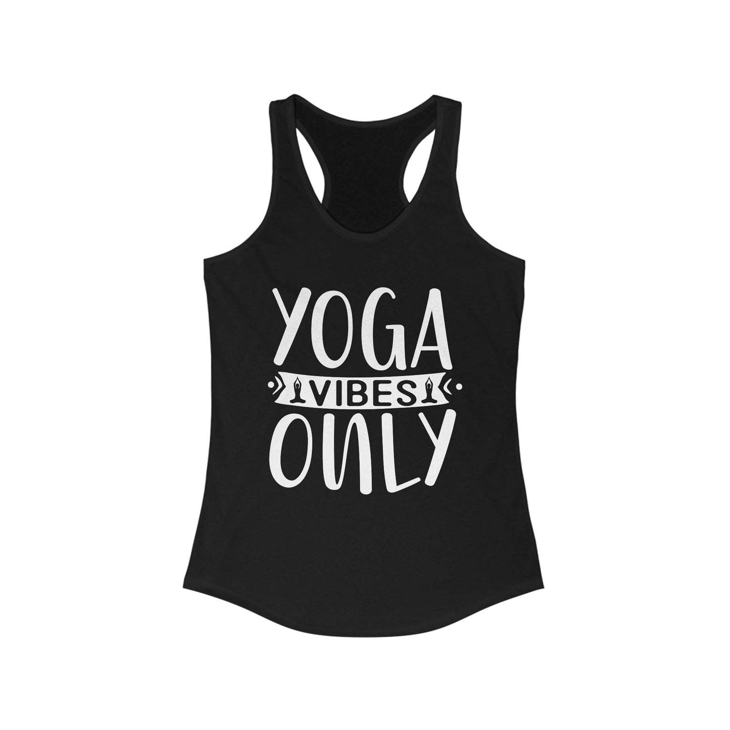 Yoga vibes only tank top