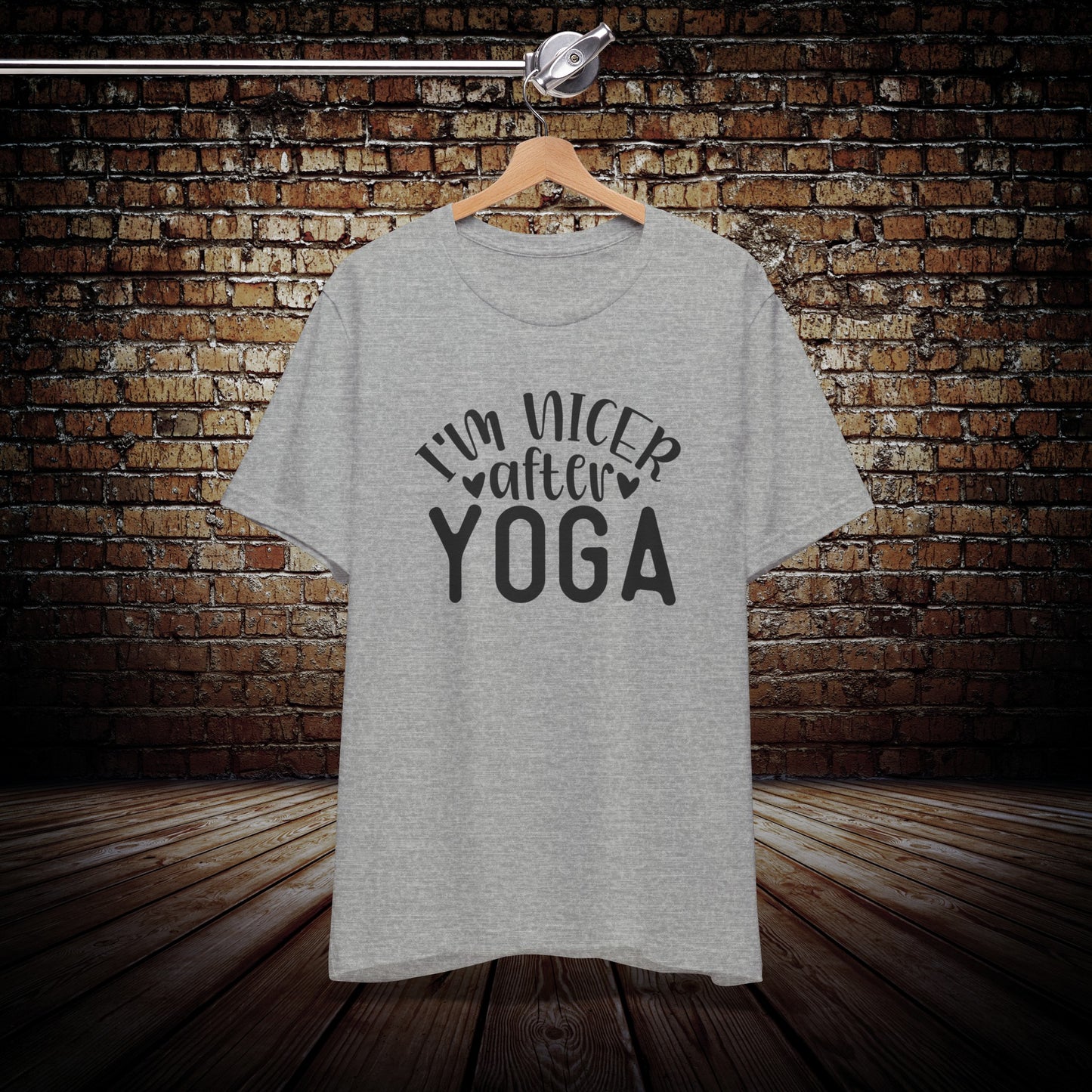 I'm nicer after Yoga Graphic Tee