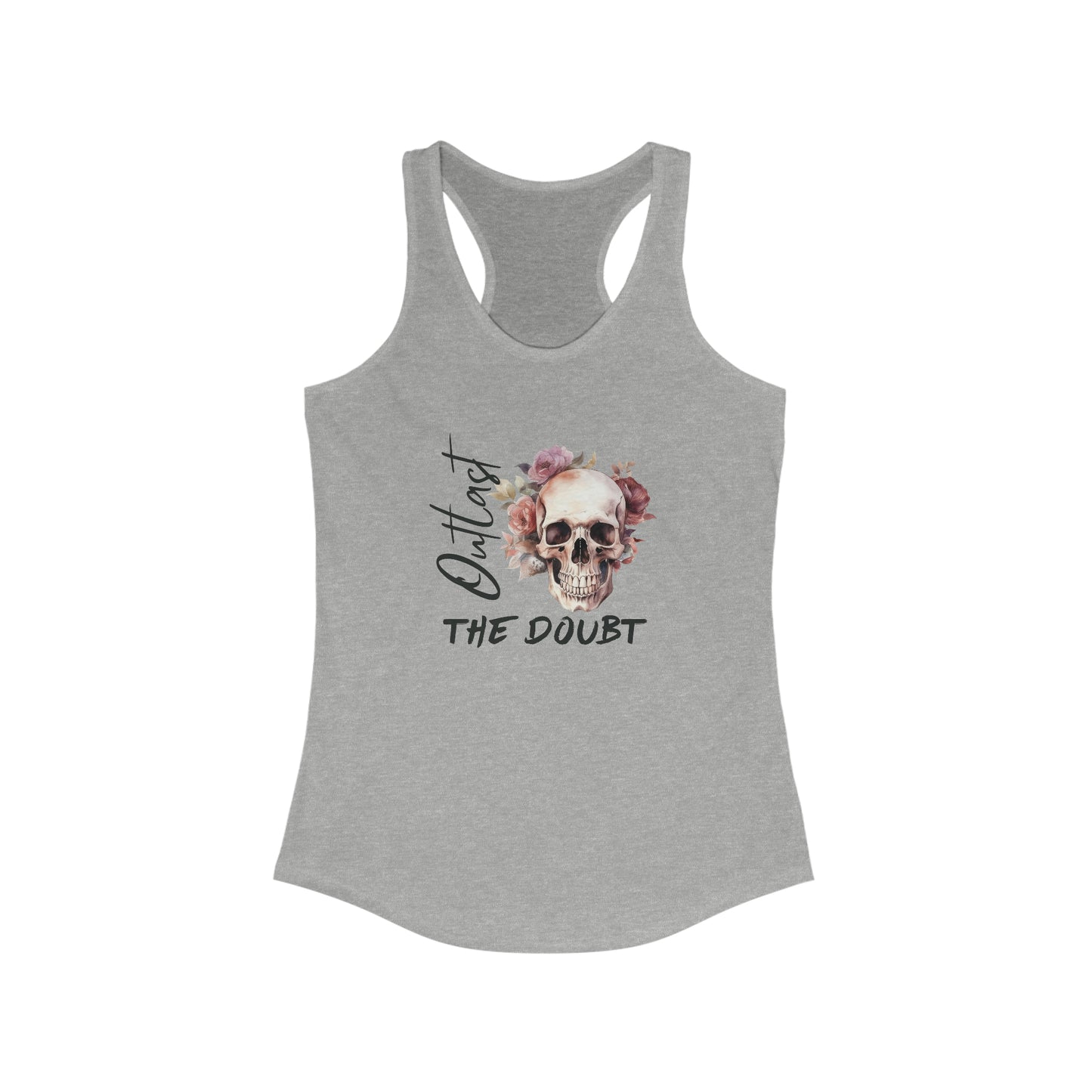 Outlast The Doubt - Skull Tank Top