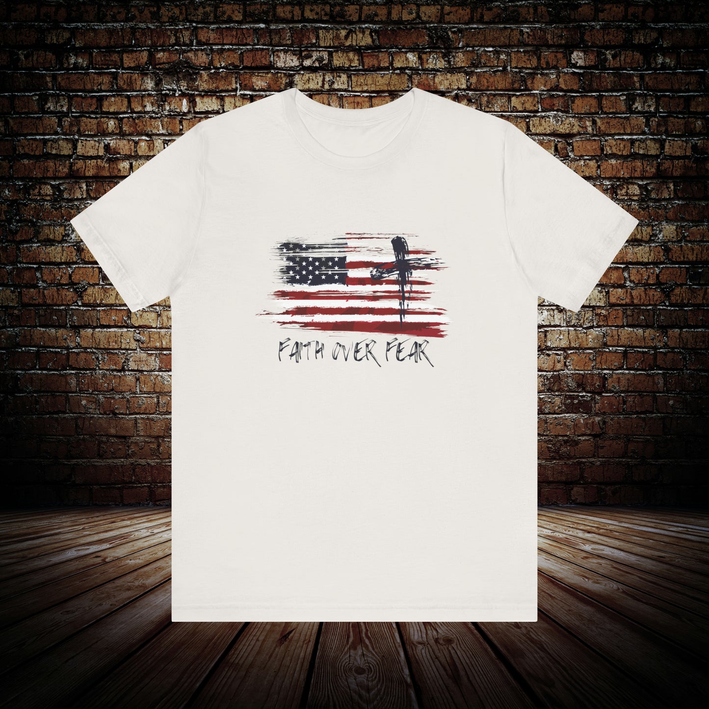 Old Glory Cross Unisex T-Shirt