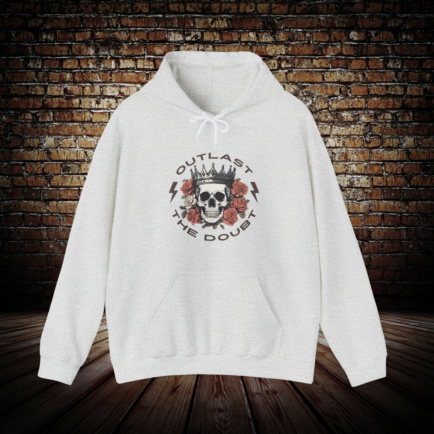 Outlast The Doubt Crown Unisex Hoodie