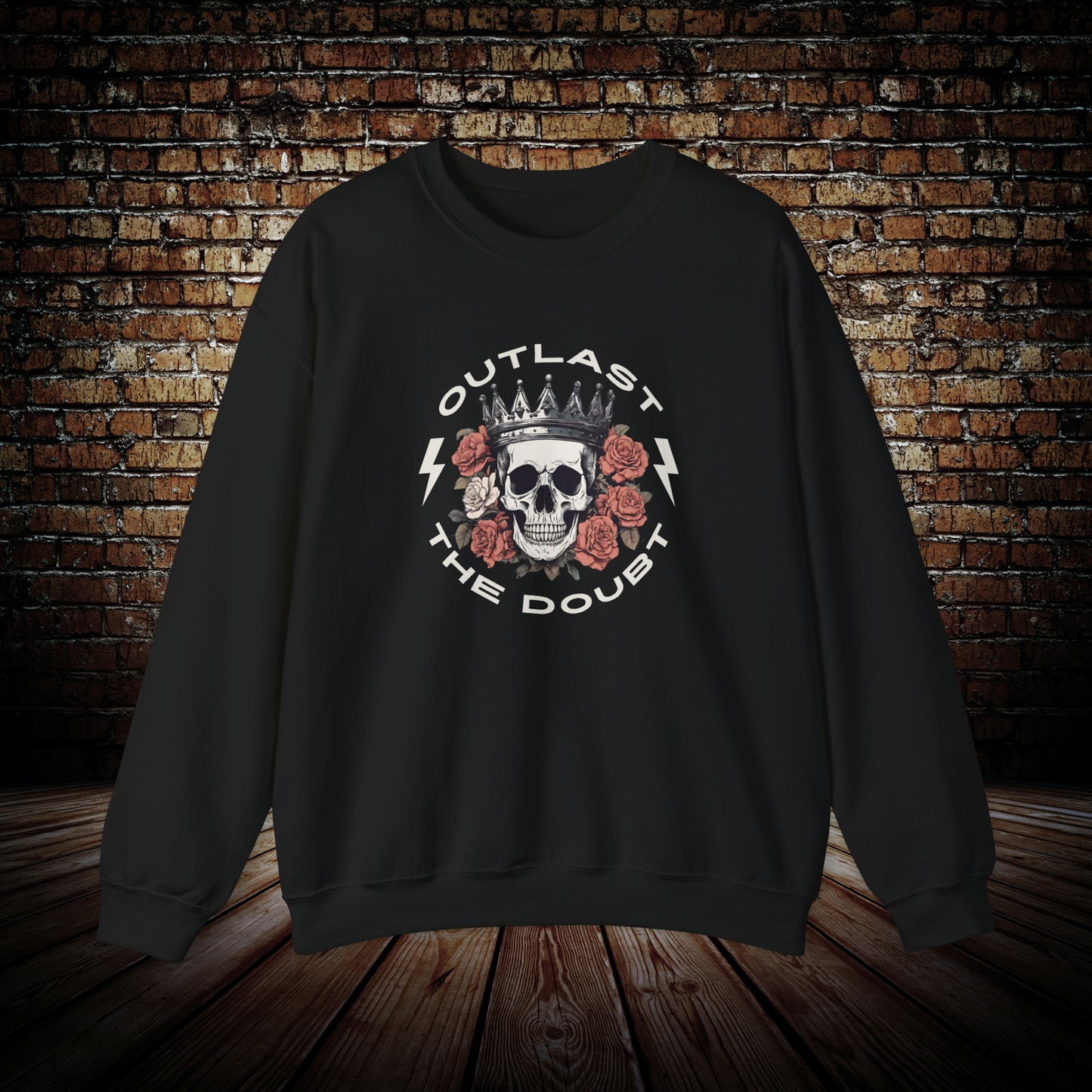 Skull and Roses sweatshirt