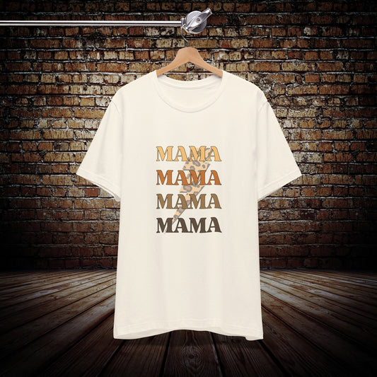 Mama Leopard Lightning bolt shirt