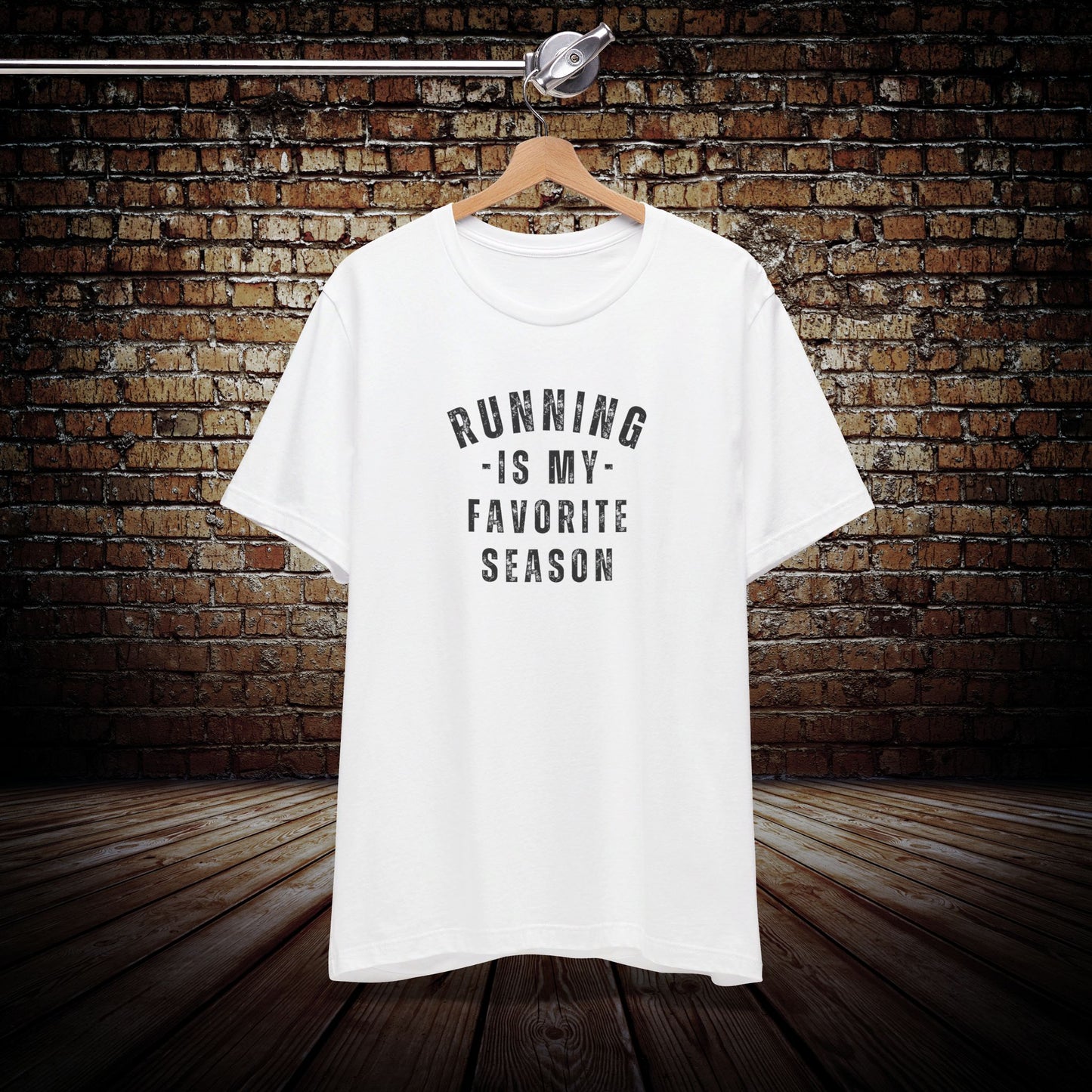 RUNNING is my favorite season Graphic Tee