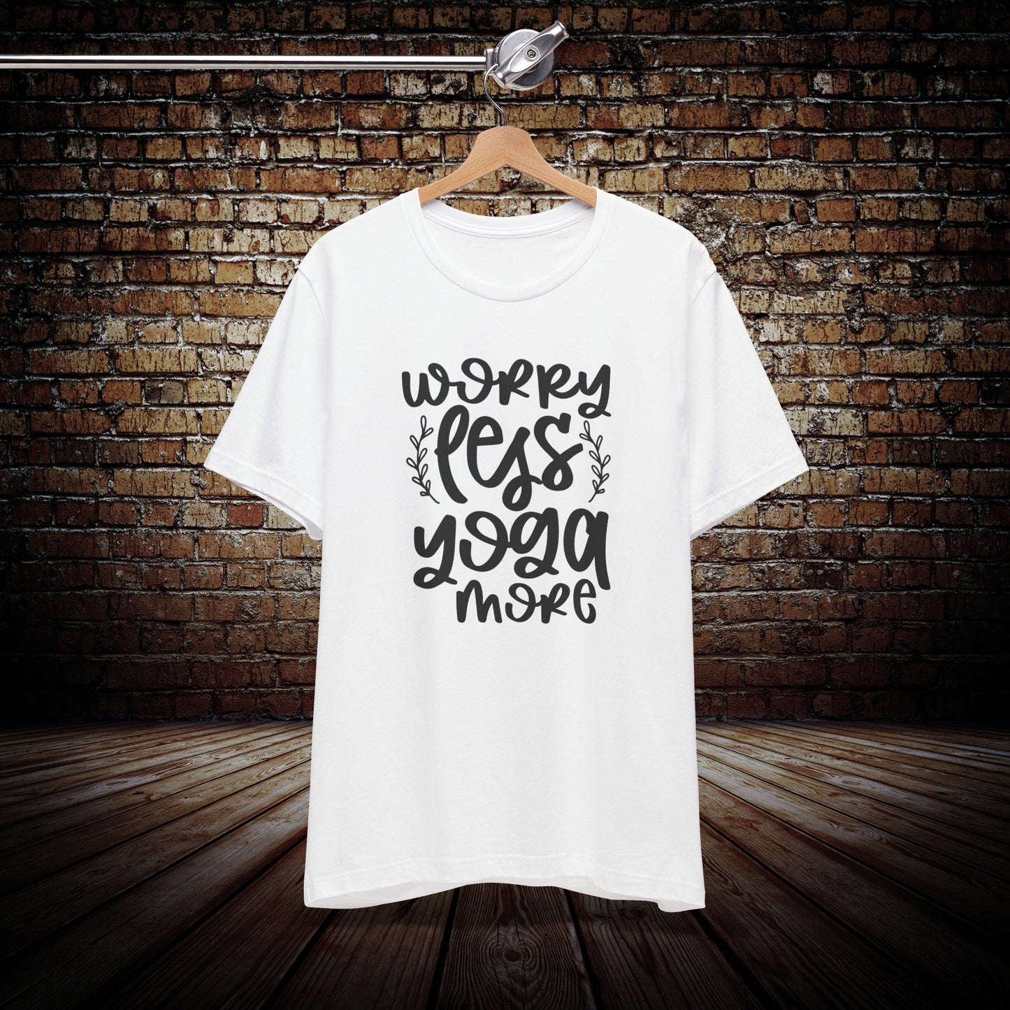 Worry Less Yoga More Graphic Tee