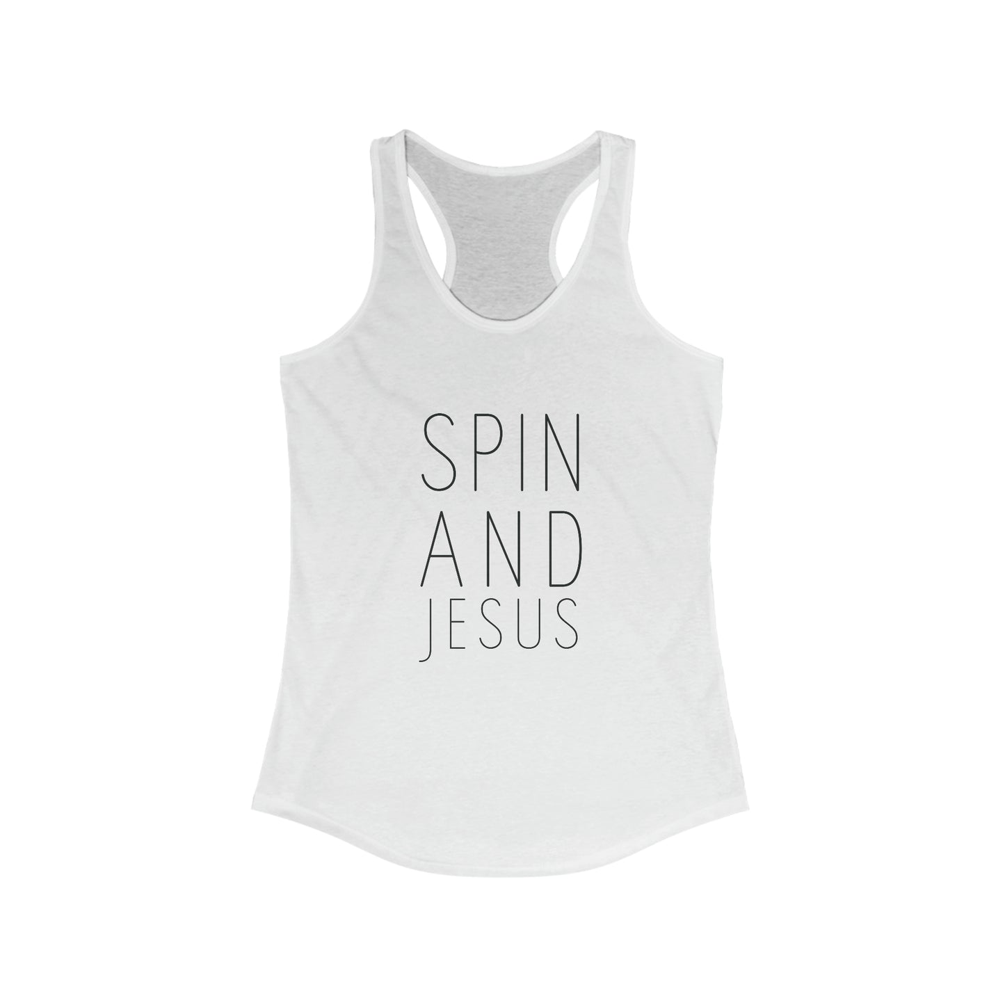 Spin and Jesus Cycling Tank Top