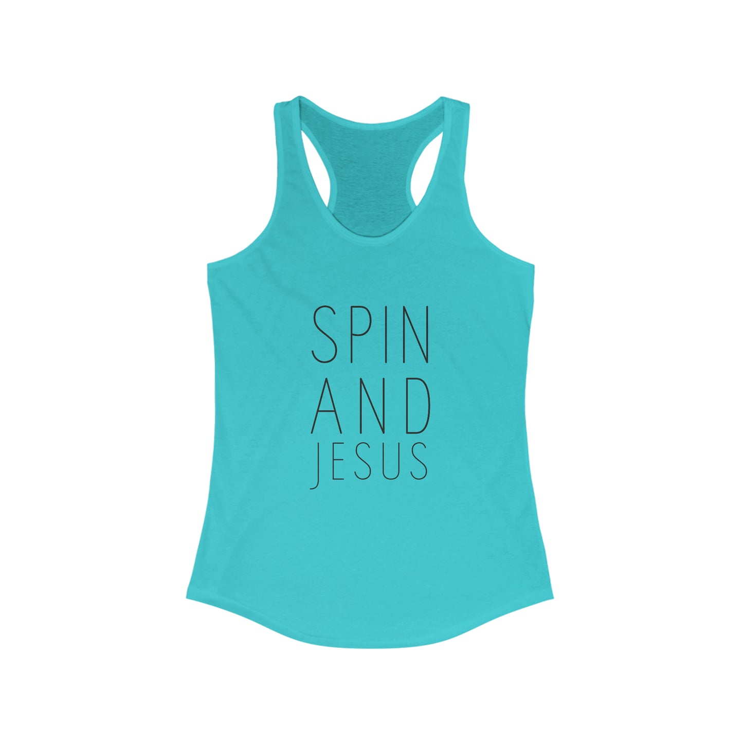 Spin and Jesus Cycling Tank Top