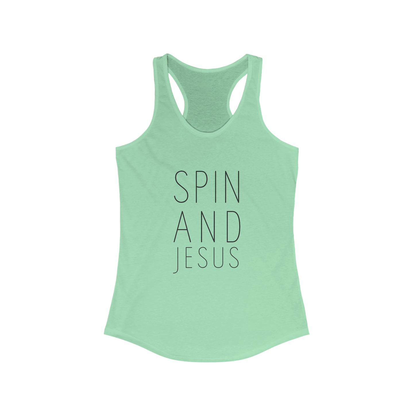 Spin and Jesus Cycling Tank Top