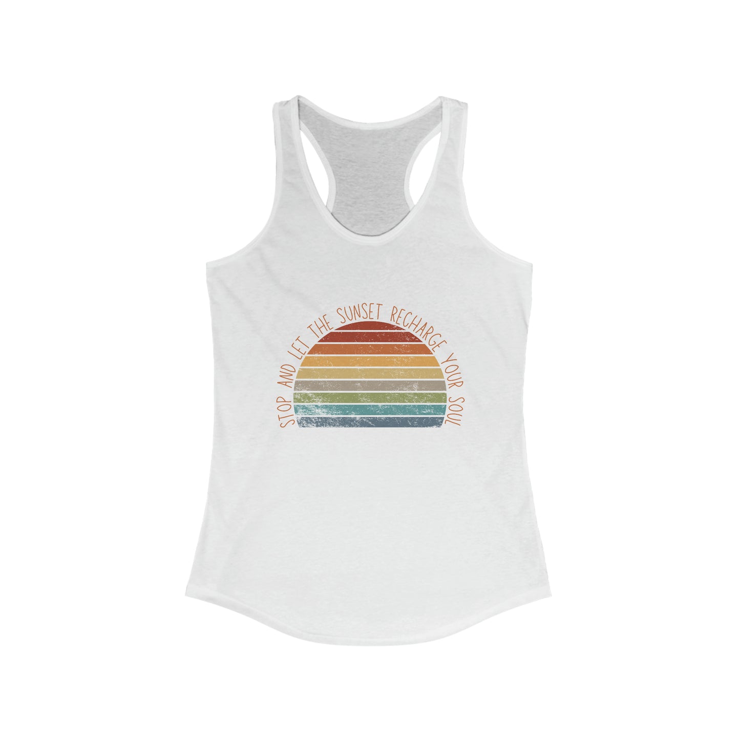 Stop And Sunsets Tank Top
