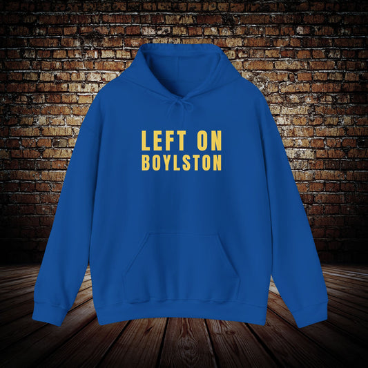 Left on Boylston Hoodie